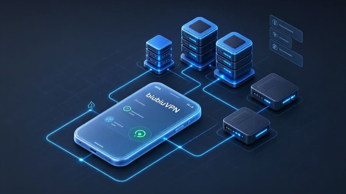راهنمای تصویری عیبیابی، رفع ارور و تست سختافزاری فیلتر شکن biubiu vpn در اندروید
