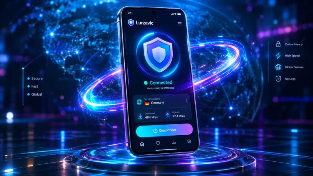 دانلود و نصب فیلتر شکن VPN لینک مستقیم Lurzavic VPN برای اندروید