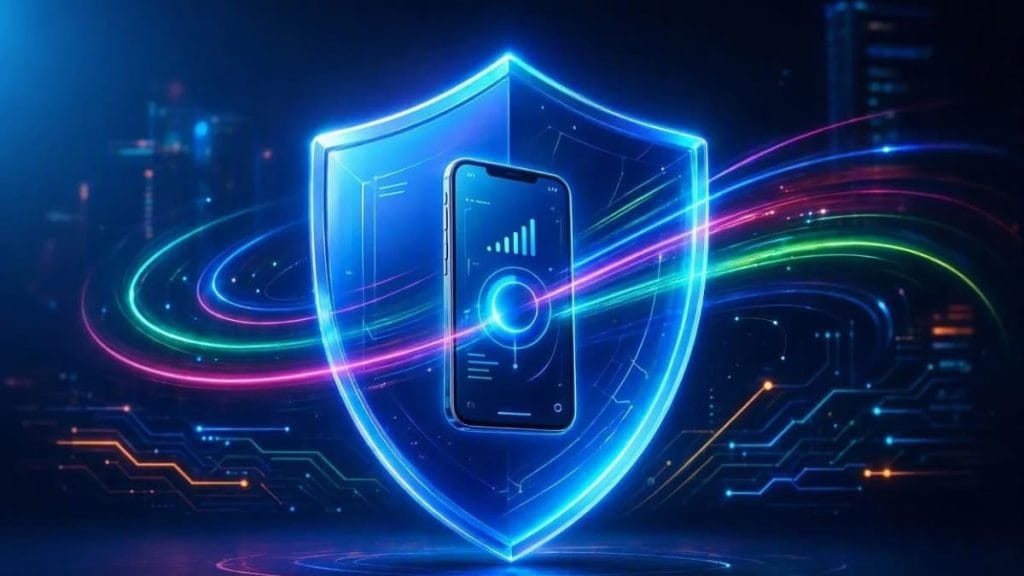 تصویر شاخص فیلتر شکن IFllusory VPN برای اندروید با نماد امنیت و سرعت شبکه