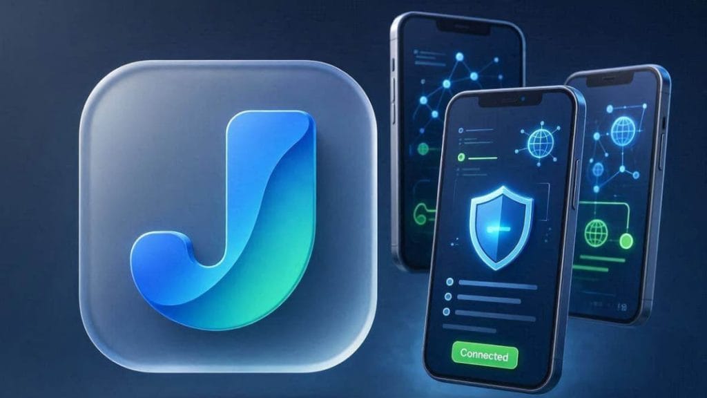 لوگو و آیکون رسمی فیلتر شکن قوی و پرسرعت جامپ جامپ وی پی ان JumpJumpVPN