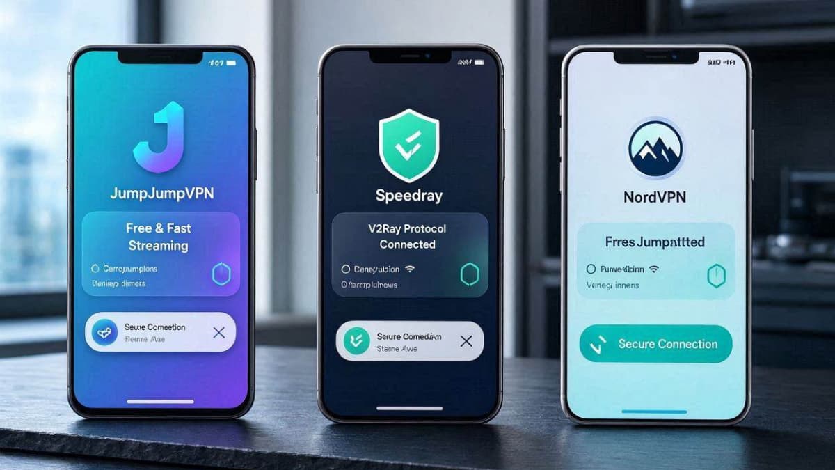 مقایسه فیلتر شکن JumpJumpVPN با Speedray و NordVPN برای اینستاگرام و گیمینگ