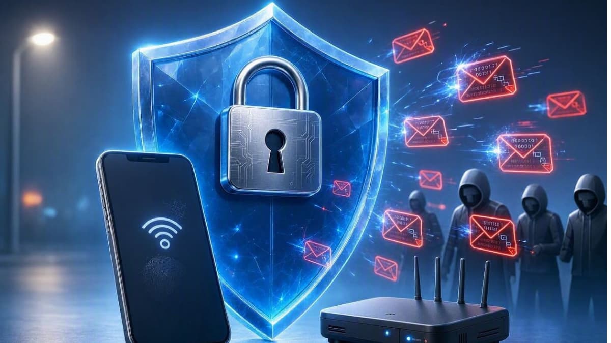 امنیت و رمزنگاری Shine VPN در شبکه‌های Wi-Fi عمومی و خانگی
