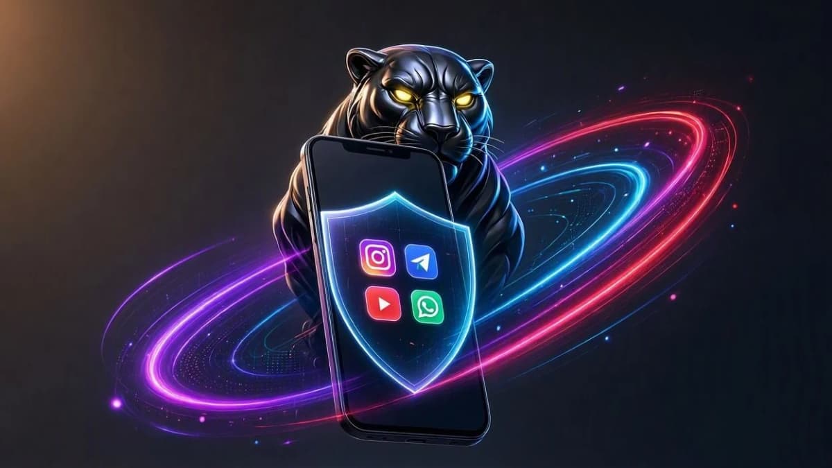 بهترین فیلتر شکن برای اینستاگرام و فیلتر شکن قوی سریع تلگرام ببر سیاه