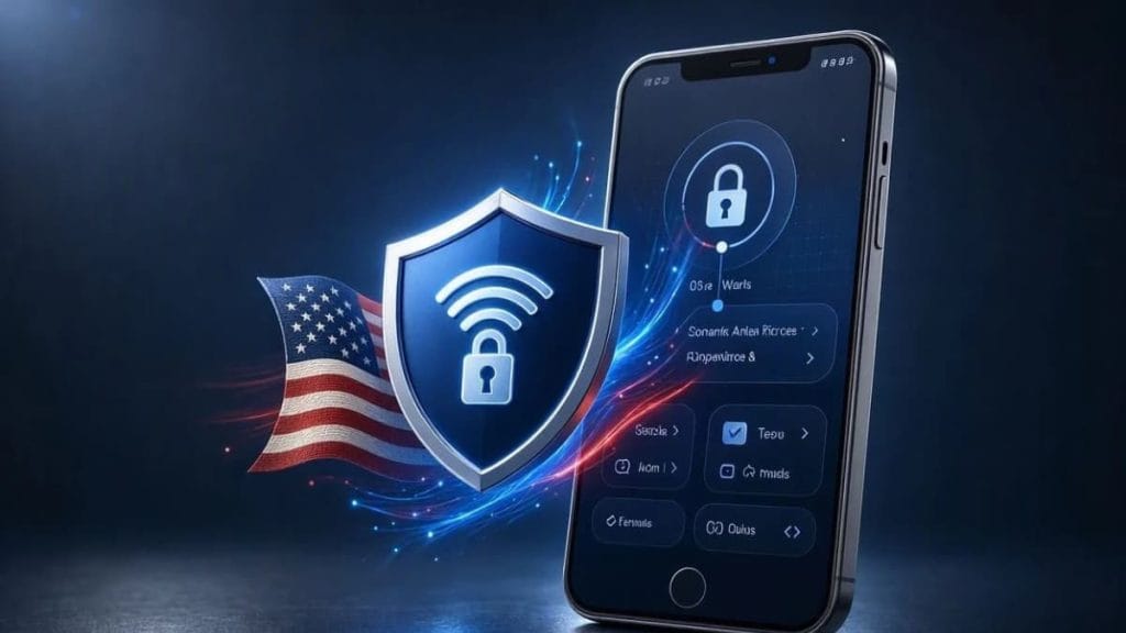 تصویر شاخص و لوگوی فیلتر شکن USA VPN - Get USA IP برای اندروید با آی پی ثابت آمریکا