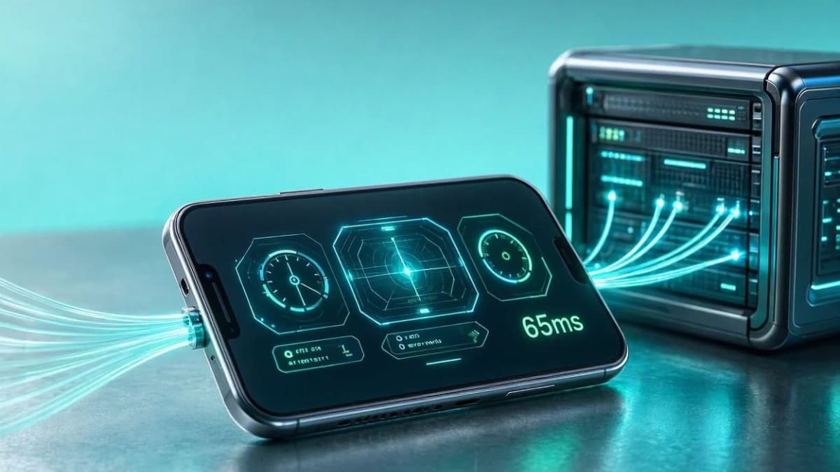 نمودار و موکاپ ۳ بعدی سنجش پینگ و افت پکت فیلتر شکن AppVPN در بازی پاپجی و کالاف دیوتی موبایل