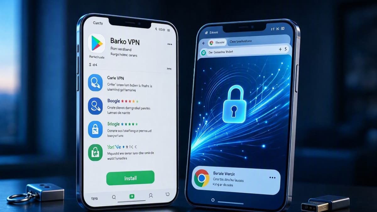 آموزش دانلود و نصب فیلتر شکن Barko VPN از مرورگر گوگل کروم