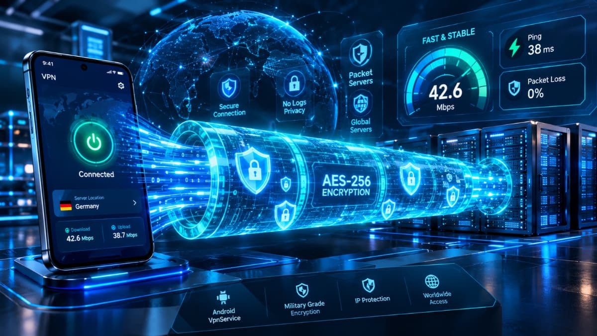 تست سرعت و امنیت رمزشده فیلتر شکن Maple VPN همراه اول و ایرانسل