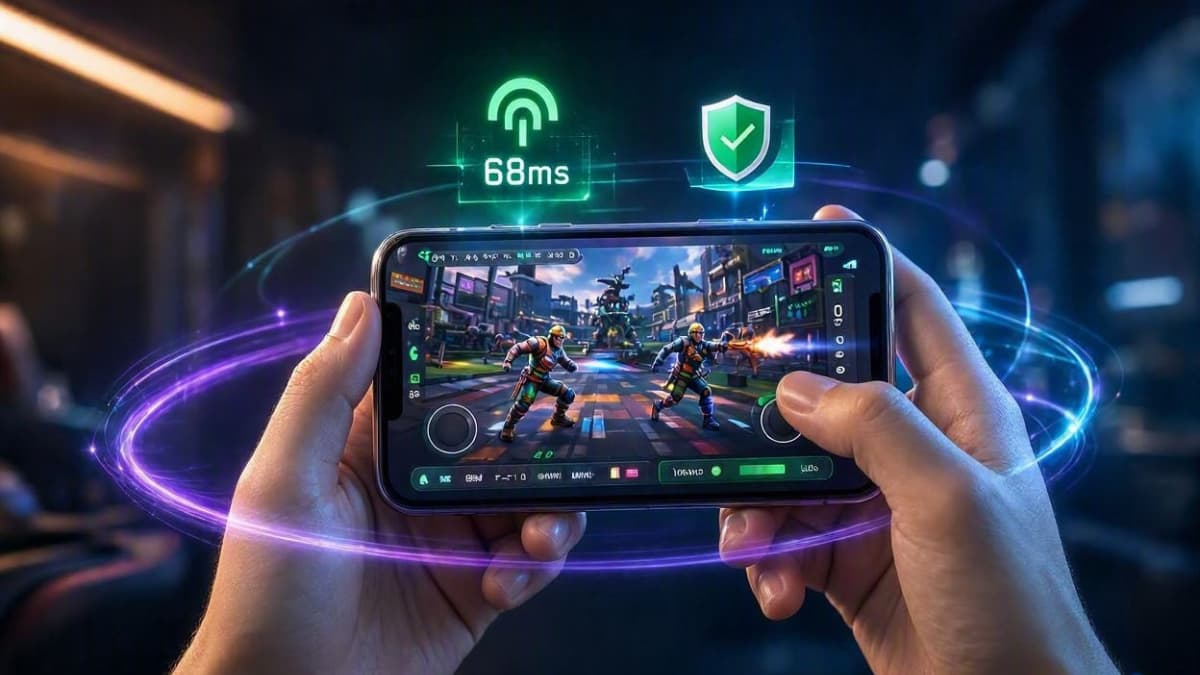 تست پینگ و تثبیت پکت لاس در بازی PUBG با فیلتر شکن VPN لینک مستقیم برای اندروید