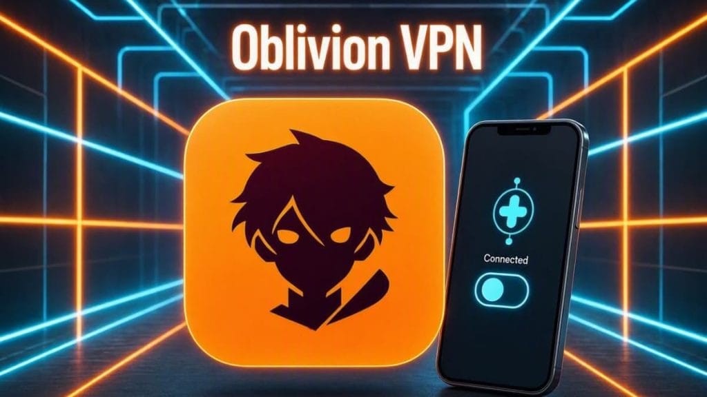 تصویر شاخص و لوگوی رسمی برنامه Oblivion VPN برای اندروید