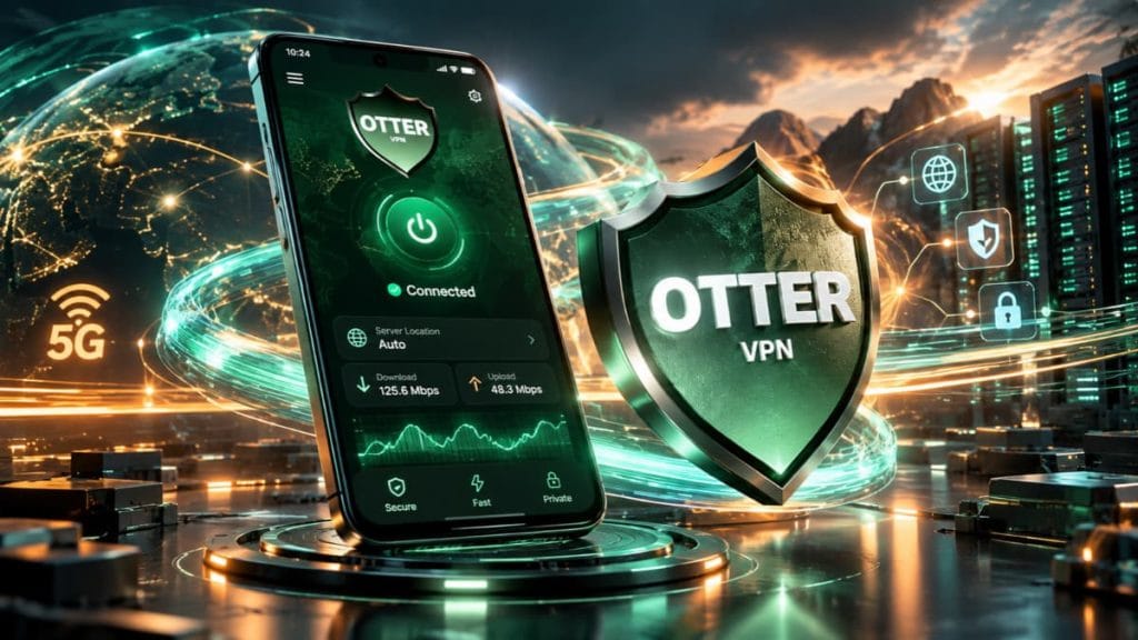 دانلود و بررسی تخصصی فیلتر شکن قوی و پرسرعت OTTER VPN برای اندروید