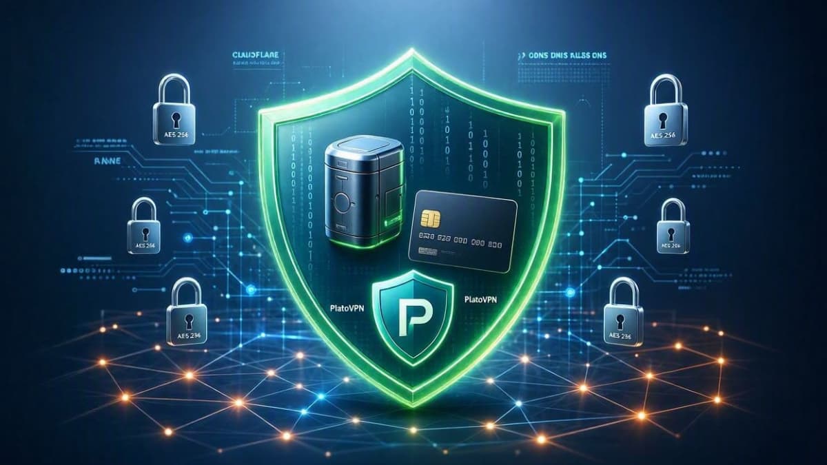 رمزنگاری داده‌های بانکی و سپر ضد فیشینگ فیلتر شکن PlatoVPN