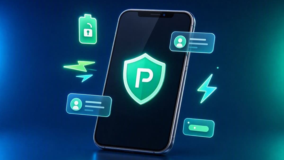 بهینه‌سازی تنظیمات باتری فیلتر شکن PlatoVPN روی گوشی سامسونگ و One UI