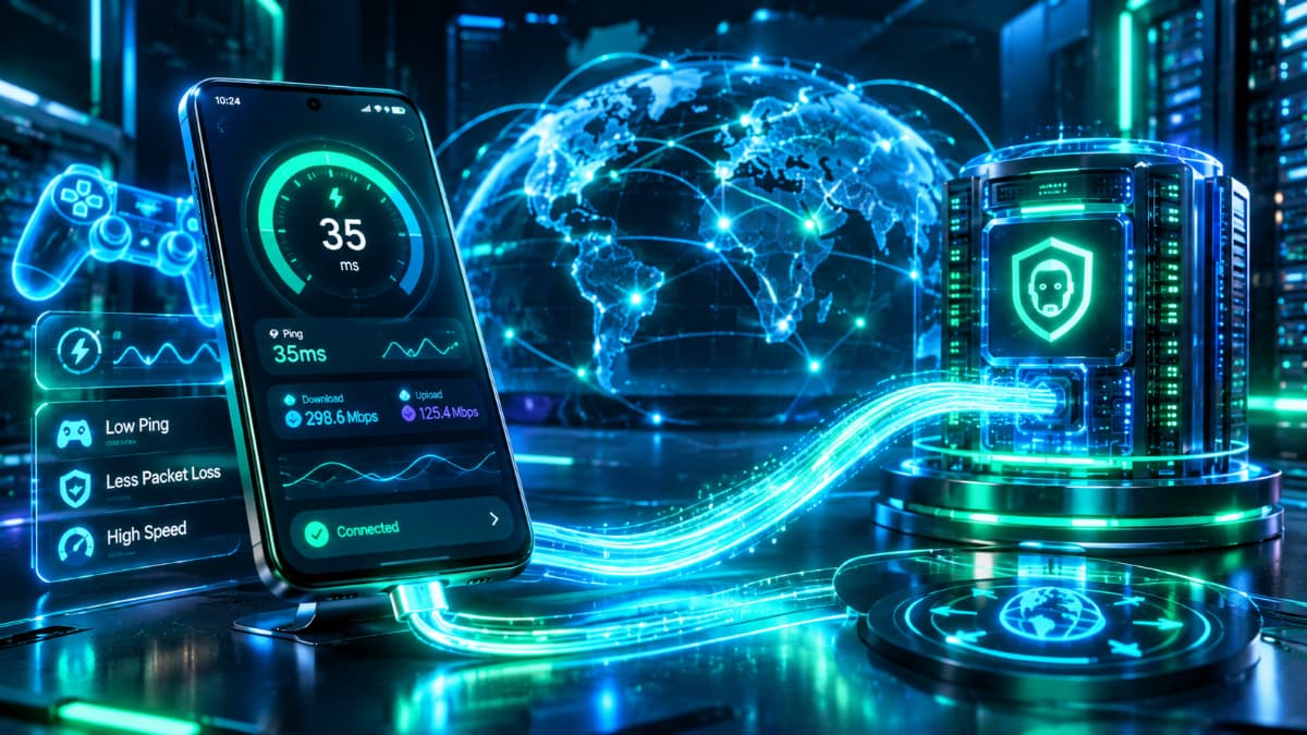 کاهش پینگ و پکت لاس در بازی های آنلاین با فیلتر شکن Speedray VPN