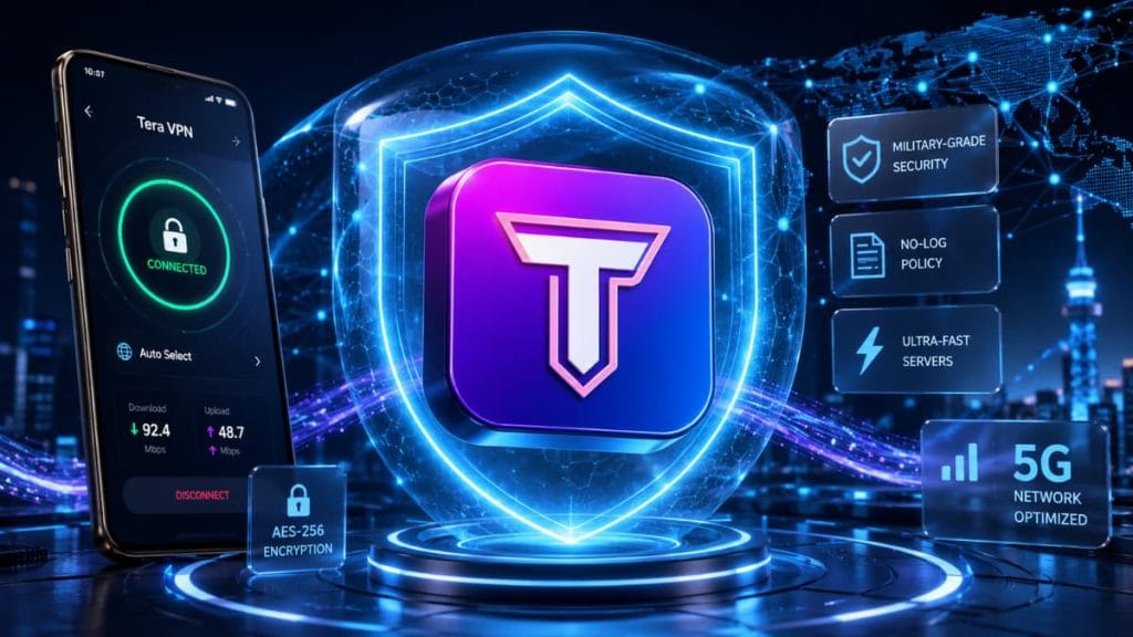دانلود Tera VPN ترا وی پی ان نسخه جدید ۴.۸ با لوگوی رسمی