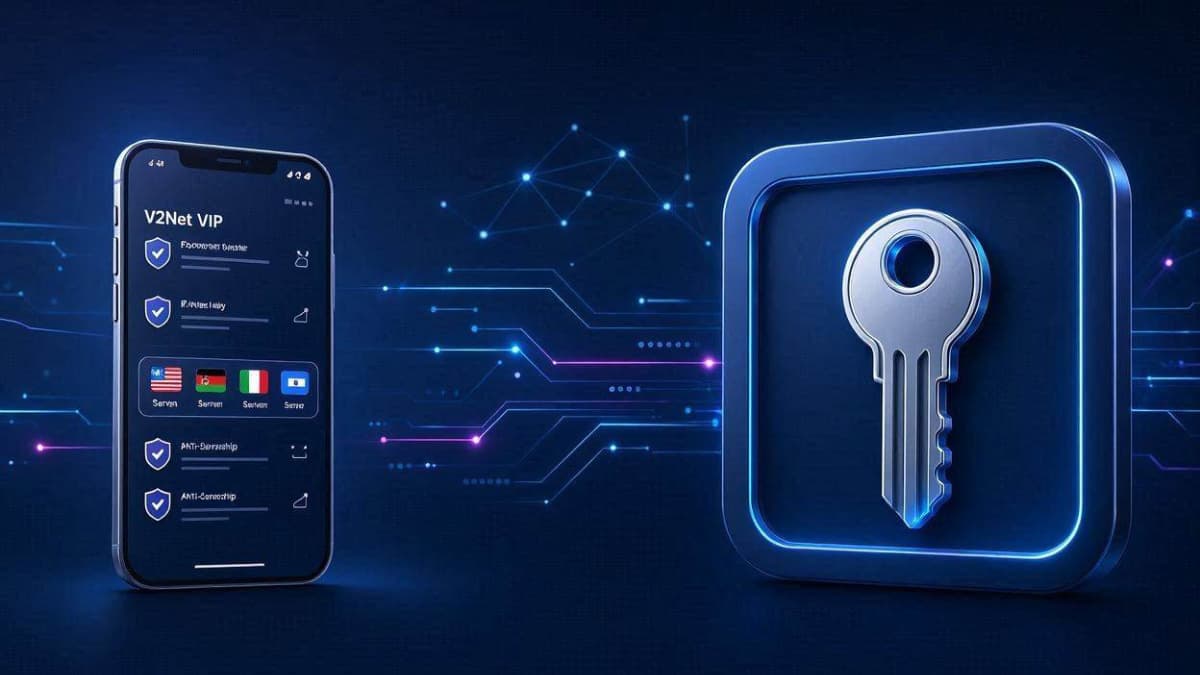 دانلود مستقیم V2Net VPN فیلتر شکن قوی و بدون قطعی v2ray برای شیائومی و پوکو
