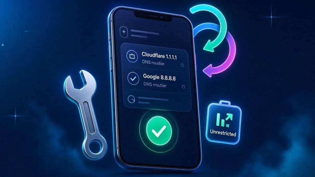 راهنمای رفع مشکل قطعی فیلترشکن و تنظیمات DNS اختصاصی