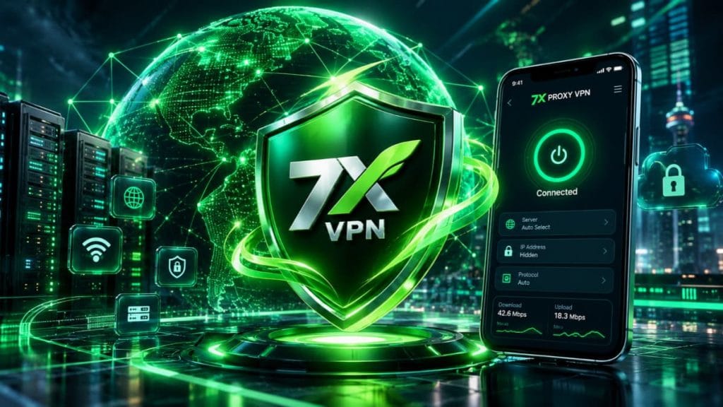 دانلود فیلتر شکن 7X PROXY VPN برای اندروید با لینک مستقیم و سرورهای پرسرعت