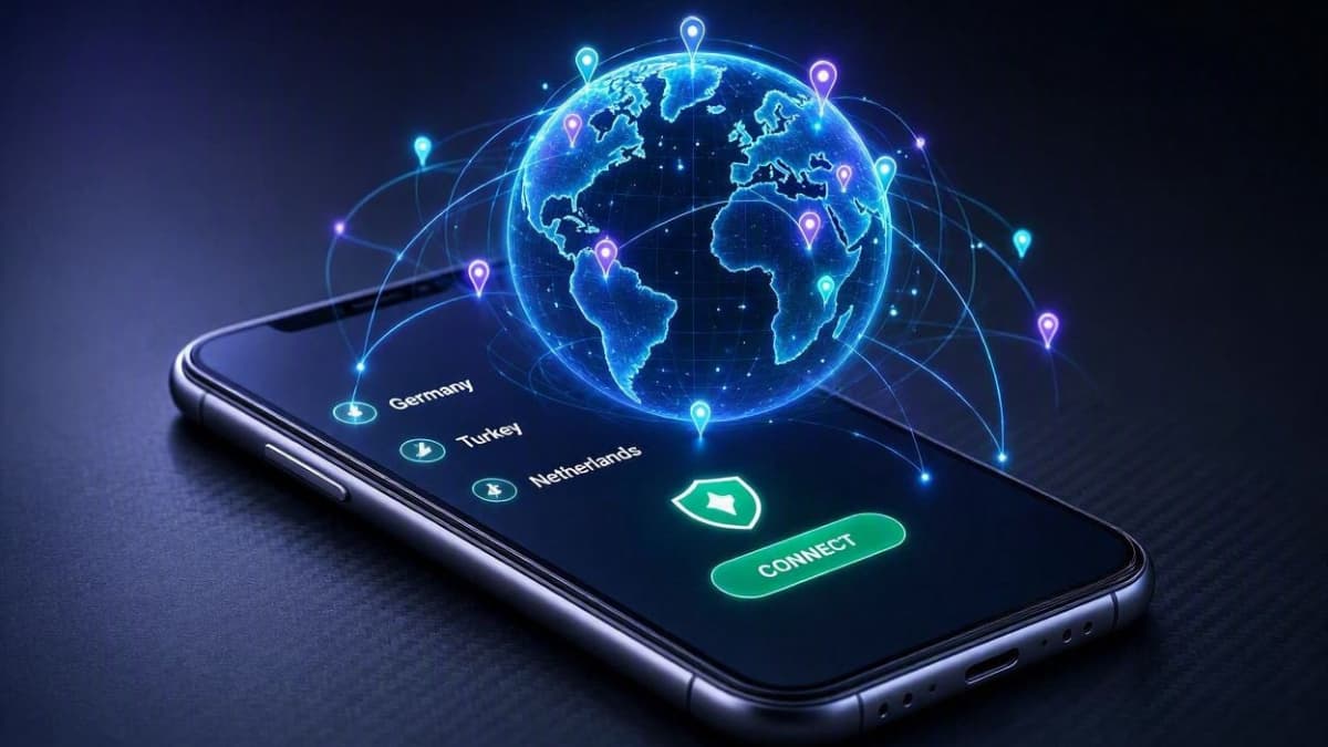 شبکه سرورهای جهانی و قابلیت اتصال هوشمند Smart Location در Chroma VPN