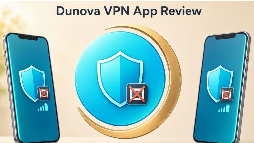 لوگوی رسمی Dunova VPN فیلتر شکن فعال حال حاضر اندروید با قابلیت Adblock و لینک مستقیم