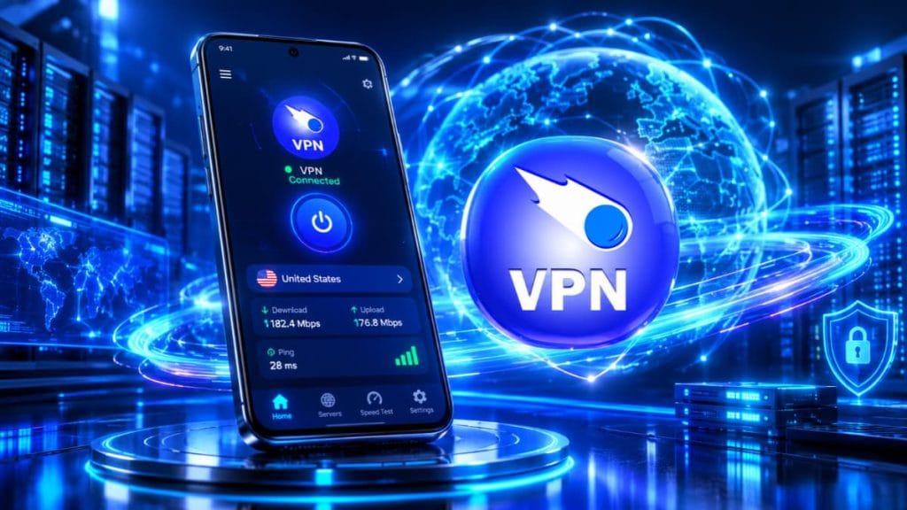 دانلود فیلتر شکن قوی و بدون قطعی برای اندروید Halley VPN قابل استفاده روی همراه اول و ایرانسل