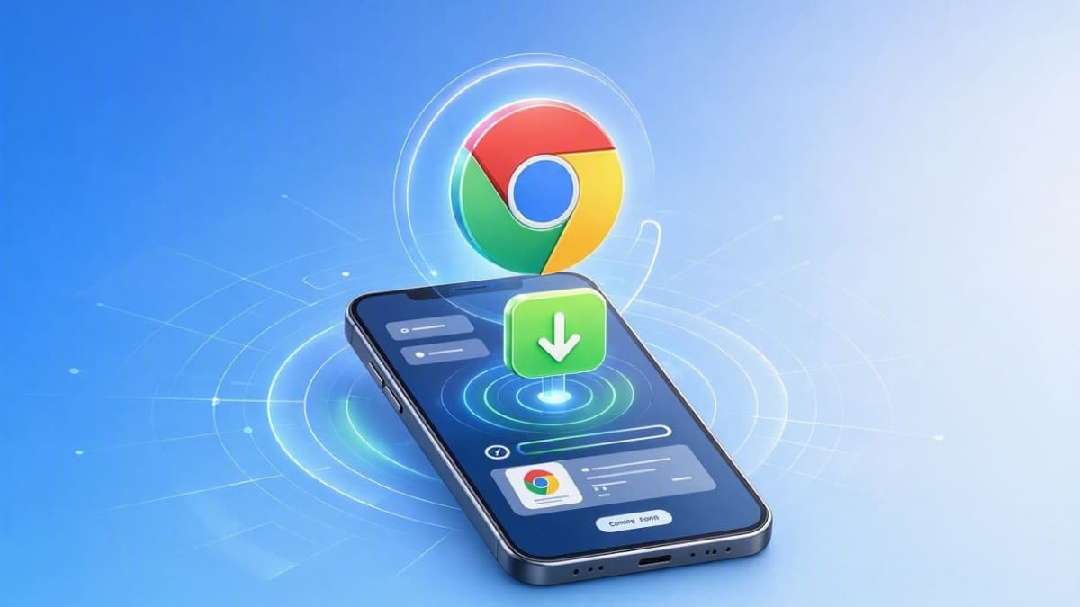 آموزش نصب مستقیم فایل APK گرگی وی پی ان از مرورگر گوگل کروم