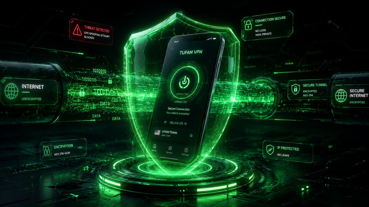 فیلتر شکن قوی VPN برای گوشی با رمزنگاری داده‌ها و حفاظت حریم خصوصی
