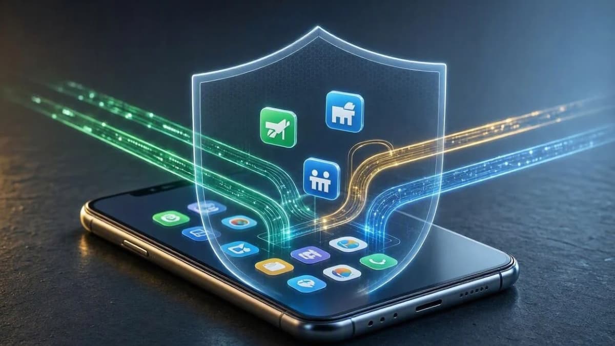اموزش تفکیک ترافیک Split Tunneling و راهنمای استفاده امن از همراه بانک‌ها هم‌زمان با اتصال VPN قوی رایگان