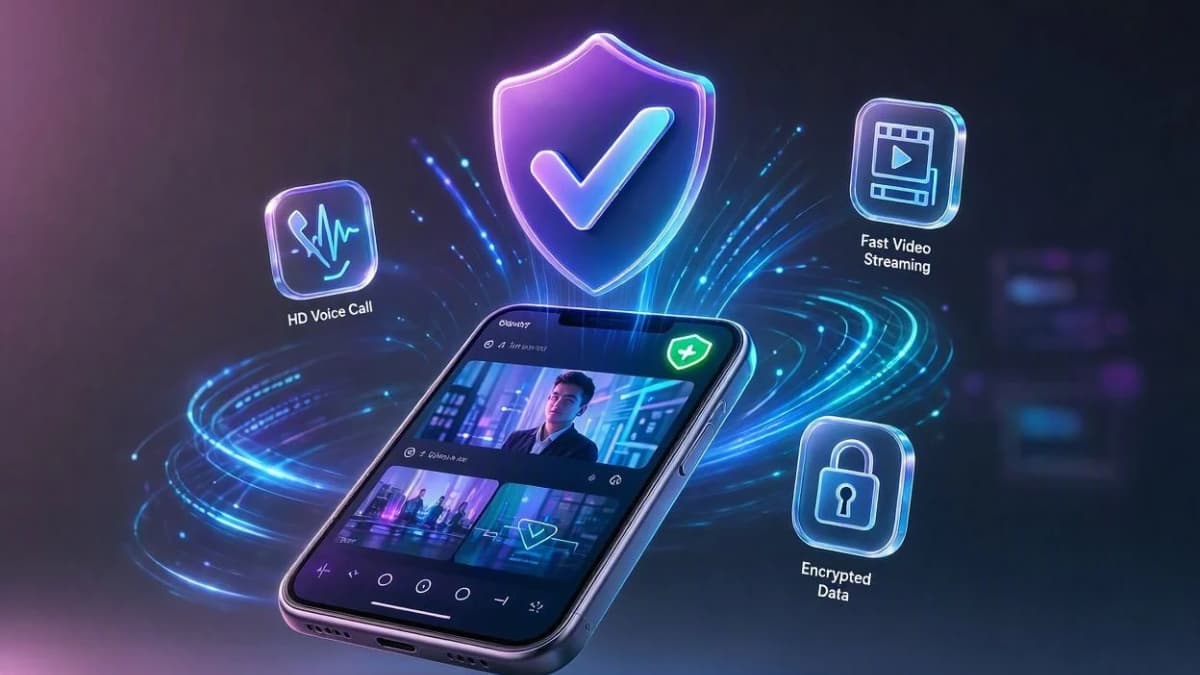 ثبت تماس صوتی و تصویری شفاف HD در واتساپ با فیلتر شکن تیک vpnify