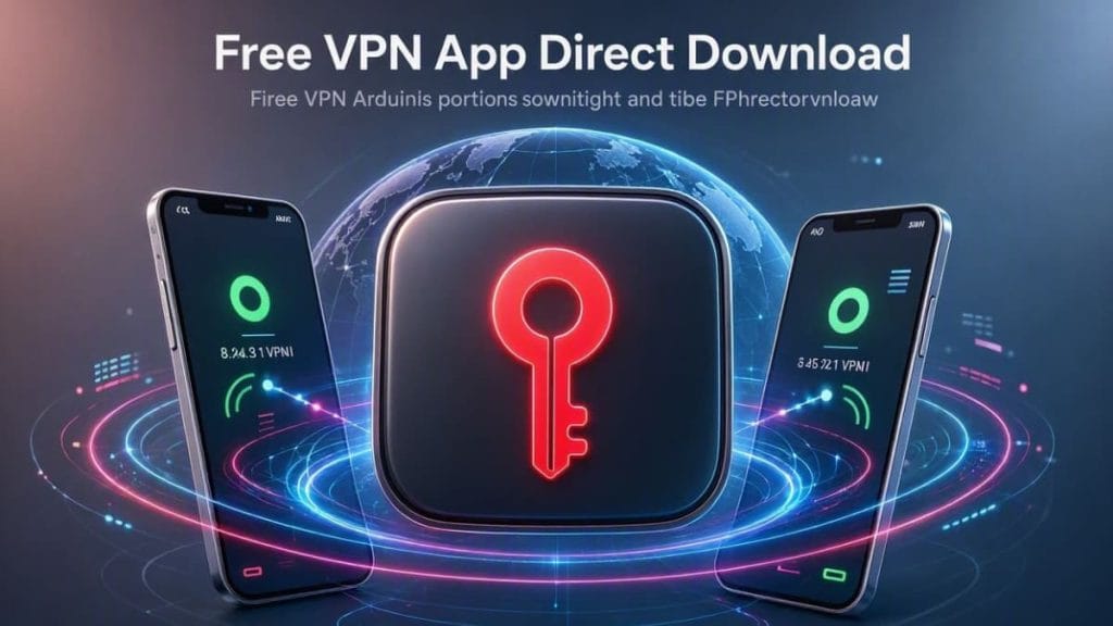 لوگوی کلید قرمز Free VPN دانلود فیلتر شکن لینک مستقیم رایگان از گوگل
