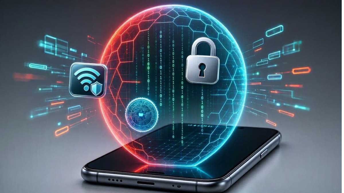 سپر امنیتی و رمزنگاری ترافیک Free VPN در شبکه‌های وای‌فای عمومی