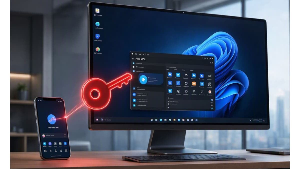 اجرا و دانلود فیلتر شکن Free VPN برای کامپیوتر و ویندوز با شبیه‌ساز