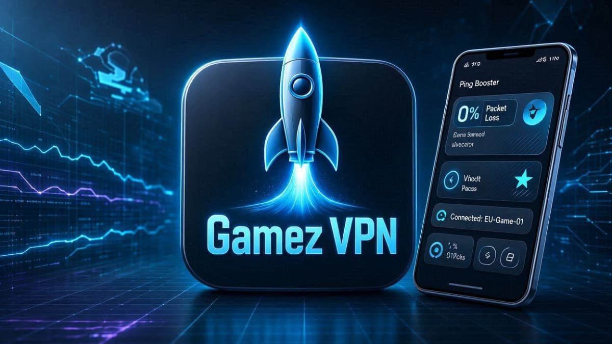 دانلود مستقیم فیلترشکن قوی و بدون قطعی Gamez VPN برای اندروید