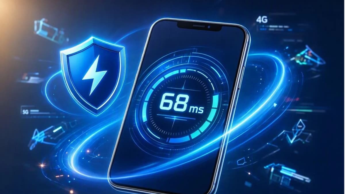 تست سرعت و بنچمارک واقعی پینگ Hegza VPN در بازی پابجی موبایل