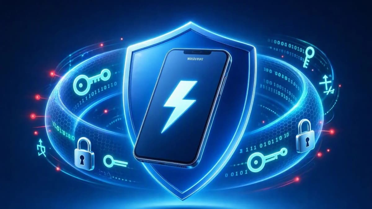 نمودار مفهومی رمزنگاری VpnService و حل نشت IP در Hegza VPN سامسونگ