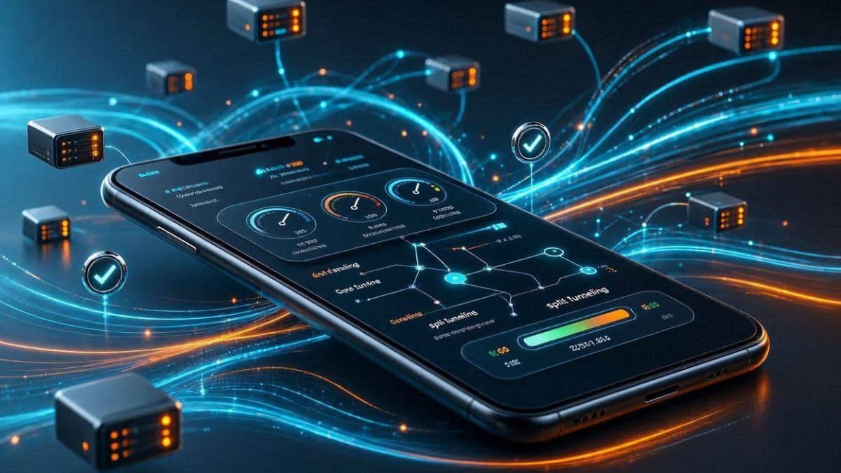 تست سرعت و شتاب‌دهنده Magnet VPN برای همراه اول و ایرانسل