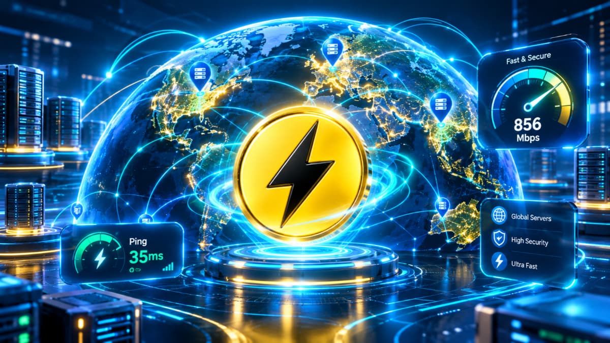 نقشه سرورهای اختصاصی Power VPN به عنوان بهترین فیلتر شکن حال حاضر با پینگ پایین
