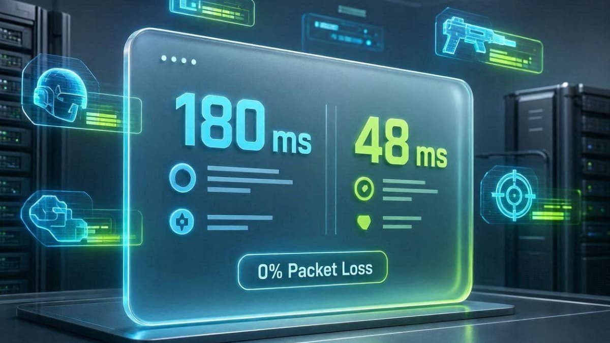 تست پینگ و صفر کردن Packet Loss با نسخه جدید VPN قوی برای بازیهای آنلاین