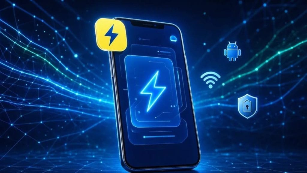 دانلود فیلتر شکن قوی و جدید Rapid Connect اندروید با آیکون صاعقه زرد و تاییدیه گوگل پلی