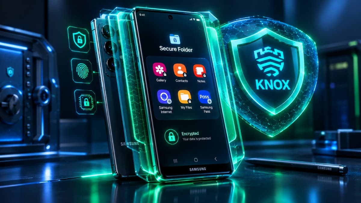 سازگاری کامل Secure VPN با سپر امنیتی Samsung Knox و قابلیت پوشه امن سامسونگ