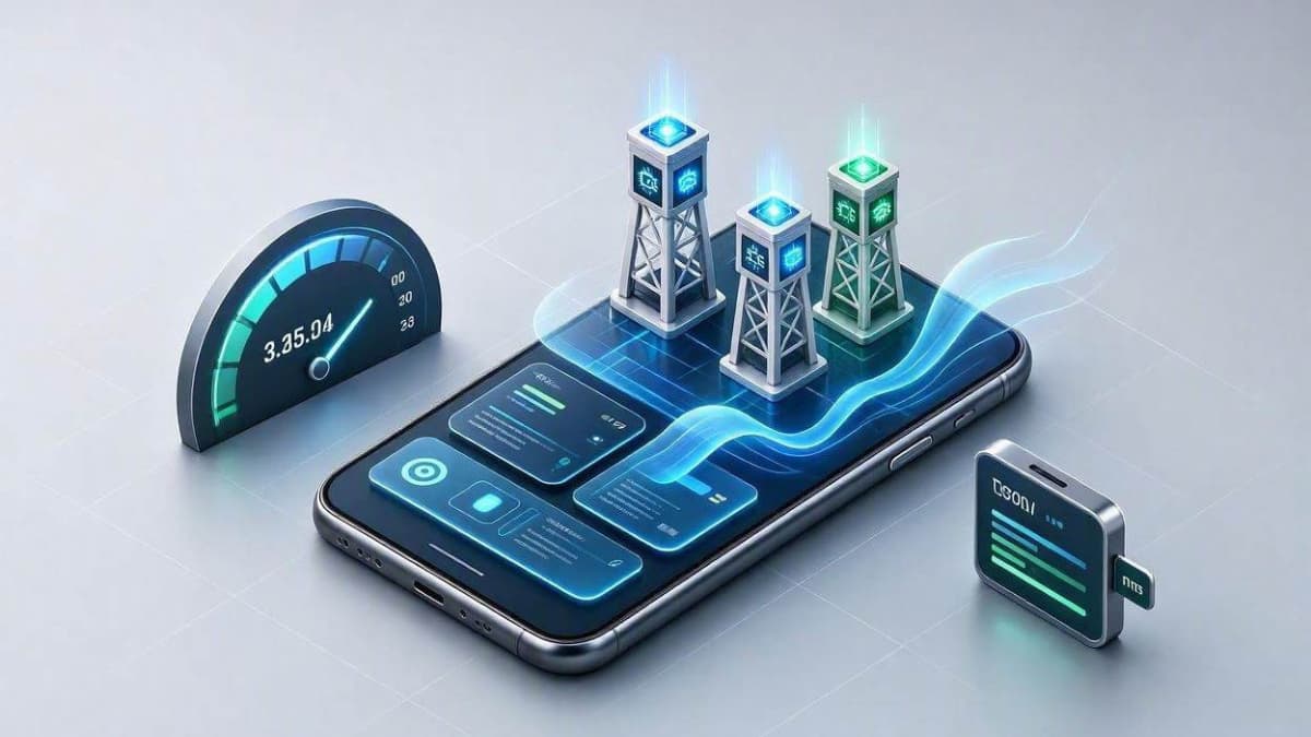 اینفوگرافیک تست سرعت و بنچمارک پینگ SuperVPN روی همراه اول، ایرانسل و مخابرات