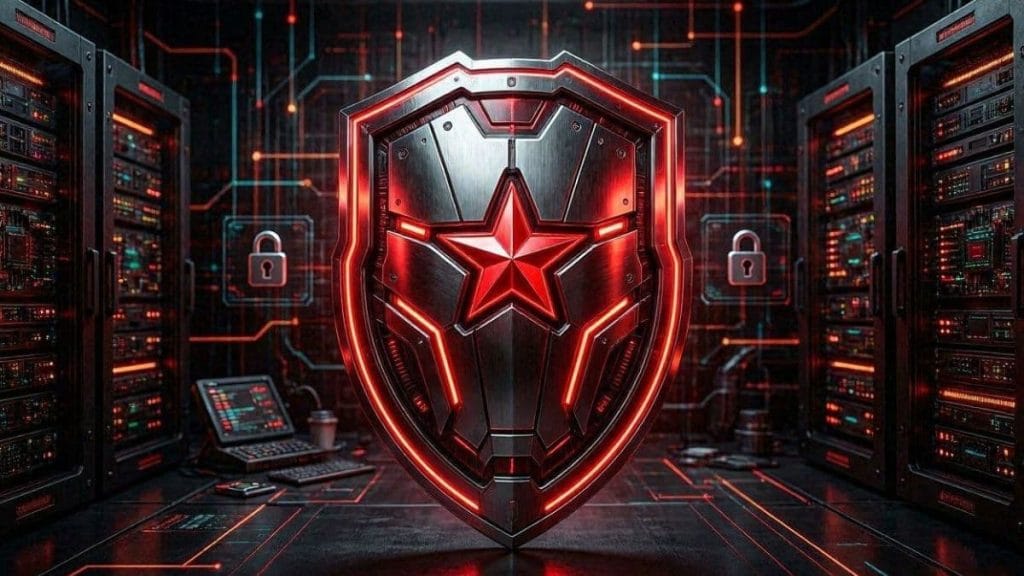 دانلود فیلتر شکن Marshal VPN برای اندروید با لینک مستقیم و آیکون سپر قرمز نظامی امنیتی