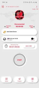 دکمه اتصال یک کلیکی فعال‌سازی و روشن کردن تنها فیلتر شکن فعال دانلود مستقیم برای سامسونگ