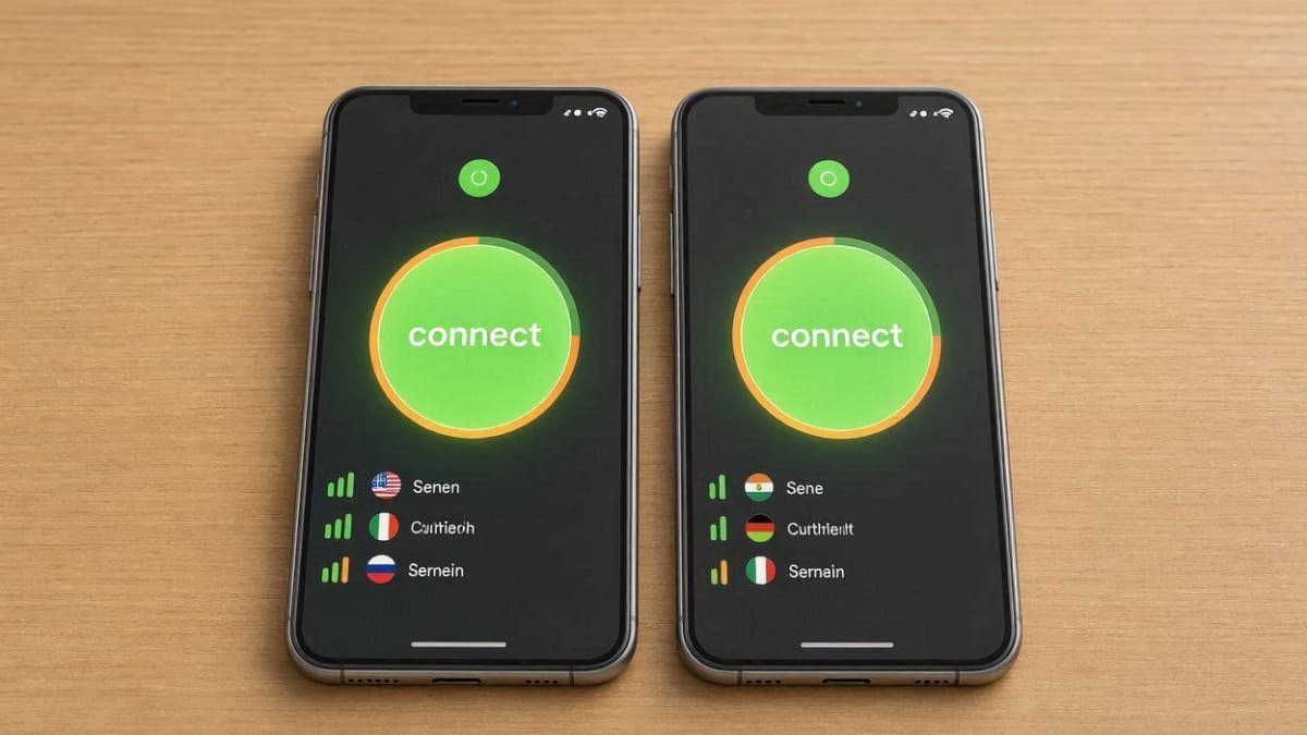 اتصال موفق فیلتر شکن جدید قوی و رایگان با دکمه سبز روی اپراتورهای ایرانسل و همراه اول در گوشی اندروید