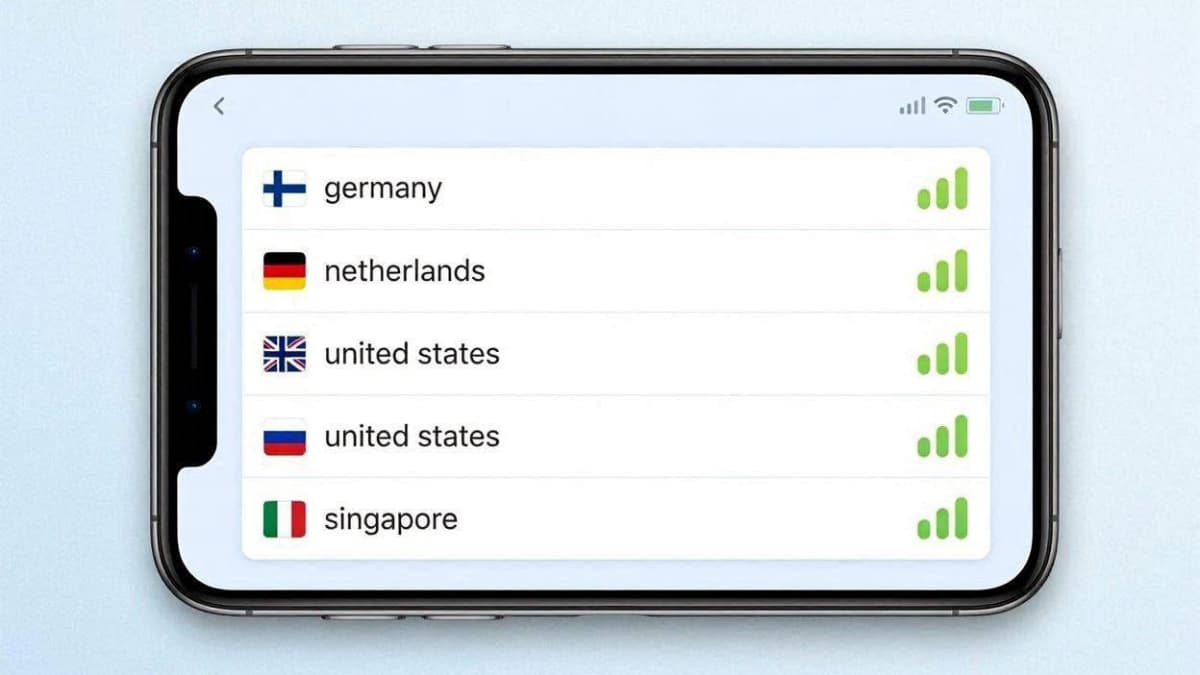 لیست سرورهای بینالمللی و کشورهای پاسخگو در وی پی ان قوی جدید Bear VPN
