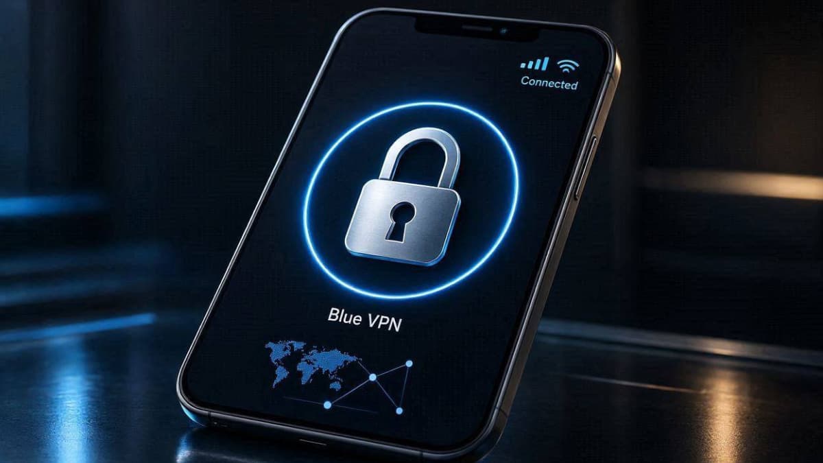 دانلود فیلتر شکن قوی و پرسرعت Blue VPN برای اندروید ۶ به بالا
