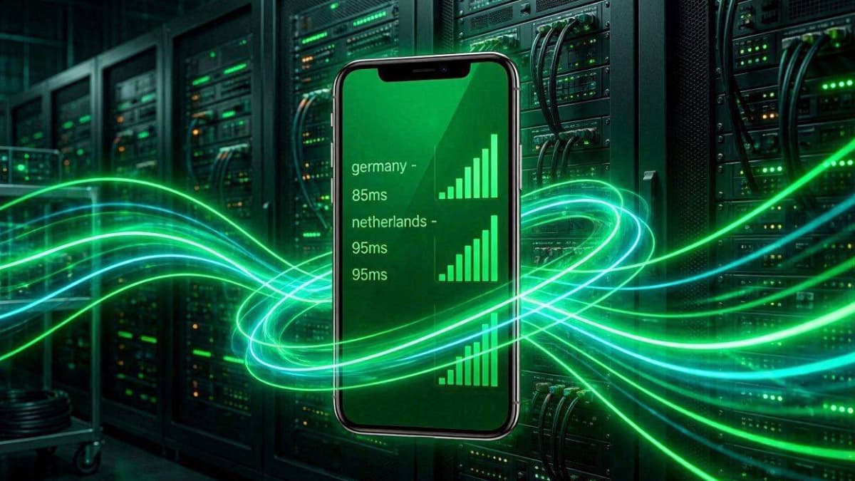 پرسرعت ترین vpn همراه اول بدون قطعی و تست پینگ سرورهای Cool VPN Pro