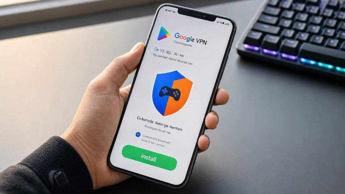 راهنمای دانلود Gaming VPN نسخه جدید از گوگل پلی استور برای اندروید