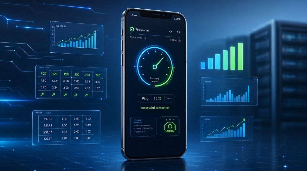 تست سرعت فیلتر شکن Elyx VPN روی همراه اول و ایرانسل در ساعات پیک مصرف
