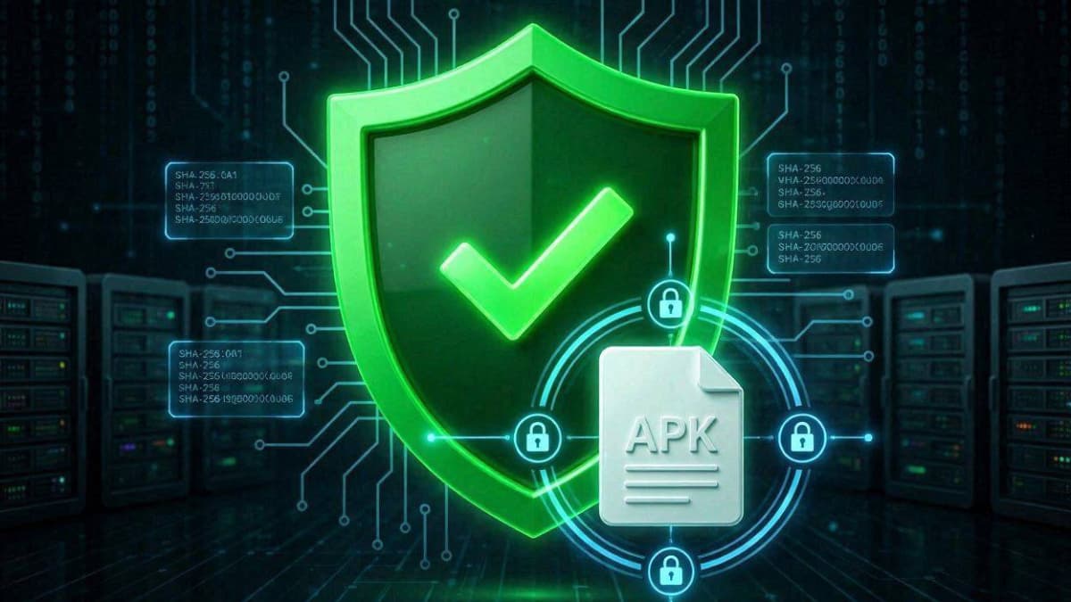 گواهی اسکن امنیت و سلامت فایل APK در فلش آپک flashapk.com