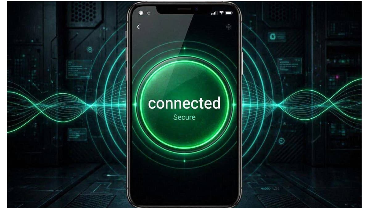 راهنمای تصویری اتصال تک لمسی و فعال سازی فیلترشکن Kivaro VPN در گوشی